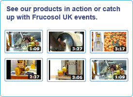 See our products in action or catch up with Frucosol UK events